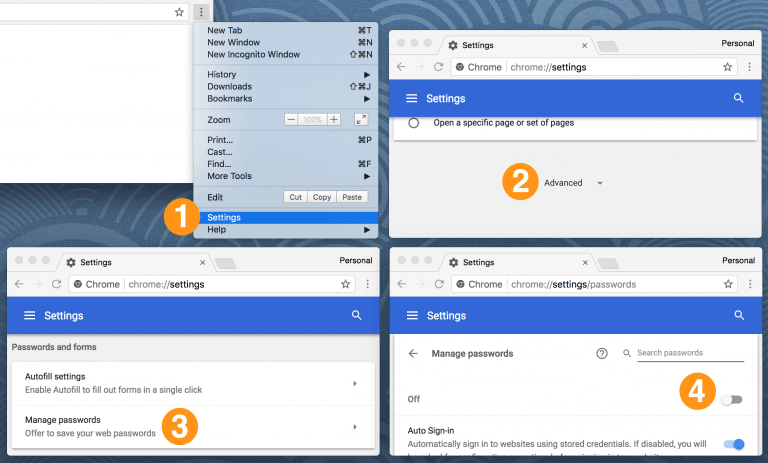 Browsers Password Manager